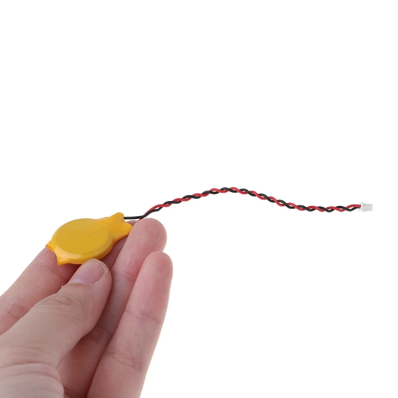 5pcs Notebook BIOS CMOS battery laptop With adhesive CR2032 2P motherboard wire | Электроника