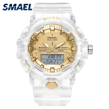 

2020 New SMAEL Unisex Men watches men and women fashion sports watch waterproof Electron quartz Watch 8025 Relogio Masculino