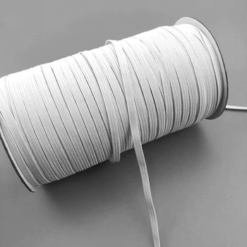 

Black and White Nylon elastic bands quality elastic belt for garment trousers sewing accessories DIY For Sewing Clothes Sleeves
