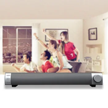 

Wireless bluetooth Soundbar With Subwoofer Speakers Stereo Super Bass Music Surround loudspeaker Support TF Card AUX