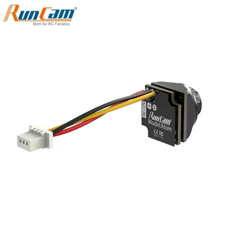 RunCam Atom DC 5-17V 1/3 &quot800TVL FOV 130 ° CMOS FPV камера для гоночного дрона RC | Игрушки и хобби