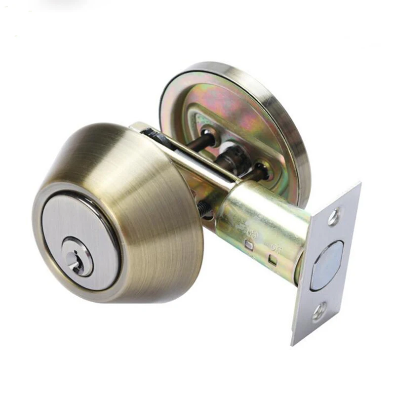 Lock Home Accessories New Stainless Steel Lock Single Head Door Interior Door Lock Head Background Channel Household Handware