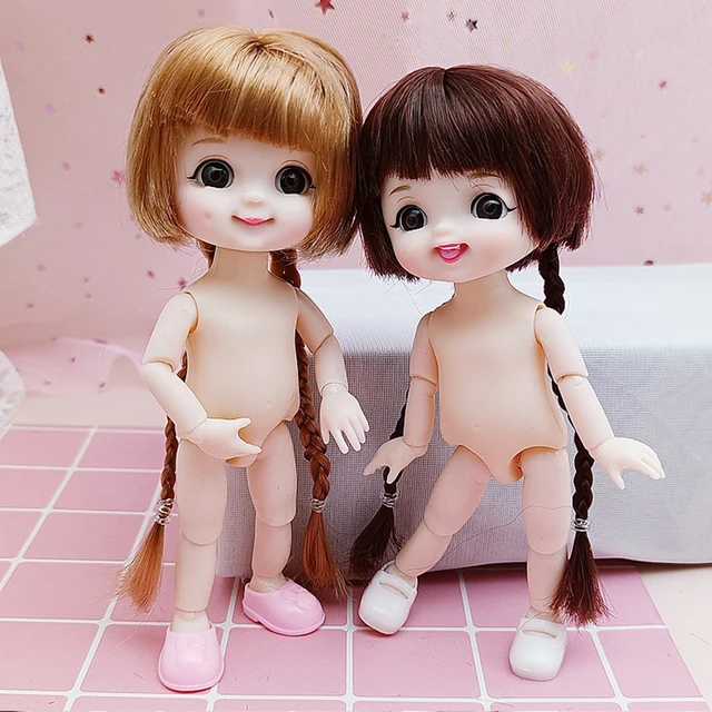 Adollya 1/12 BJD Doll Body 16cm Nude 13 Joints Doll Toys for Girls Naked Ball Jointed Swivel Doll Toys for Children 4