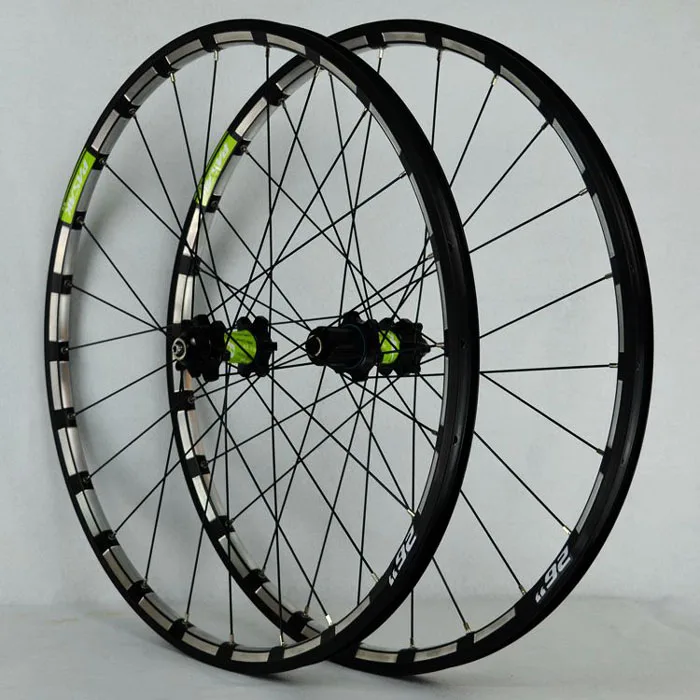 Pasak Mtb Wheelset 26 27,5 Clincher Aro Alu диски дисковый тормоз герметичный подшипник 24 Отверстия 9*100 мм 9*135 мм передние 2 задние 4 Подшипники