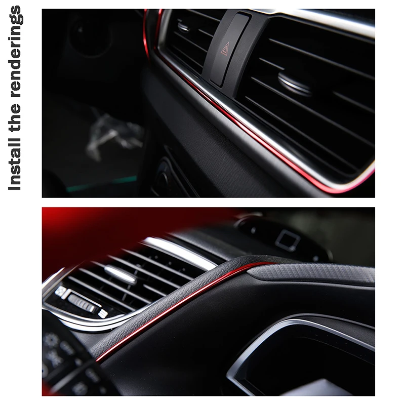 5 M Auto Innen Dekoration Streifen Aufkleber Für Volkswagen VW