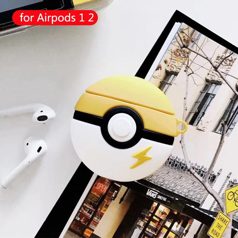 526 Wireless Bluetooth Earphone Cartoon Cute case For Apple Airpods 2 Headset soft Silicone Protective Cover For Airpods accessories - Цвет: 526