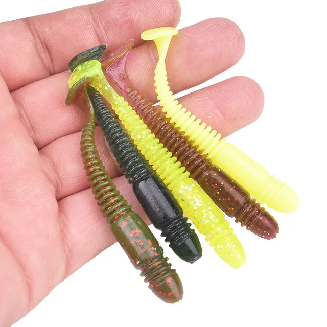 Artificial Fishing Worms Smell - 5pcs/lot Smell Silicone - AliExpress