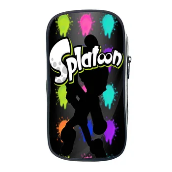 

Hot New Splatoon Bag Children Boys Girls Pencil Case Fashion Cute High Quality Practicality Kids Teens School Pencil Bag Case