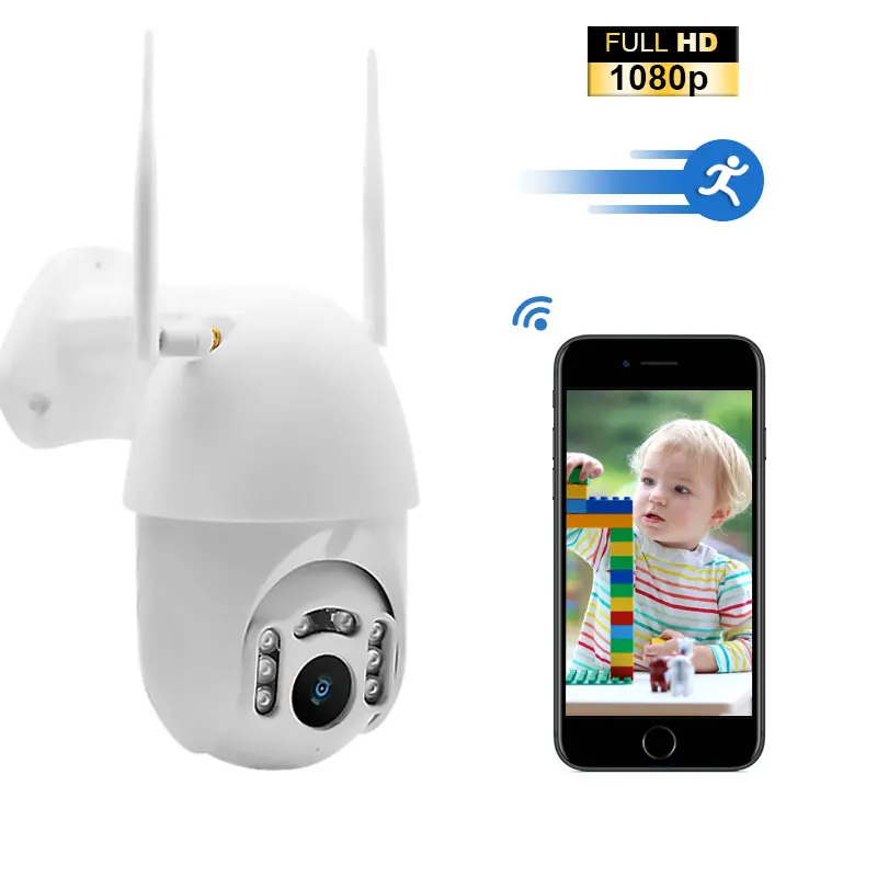 

Valdus Wifi IP Camera Wireless Outdoor Audio CCTV Security Camera 1080P Cloud-SD Slot Waterproof Security Surveillance Cameras