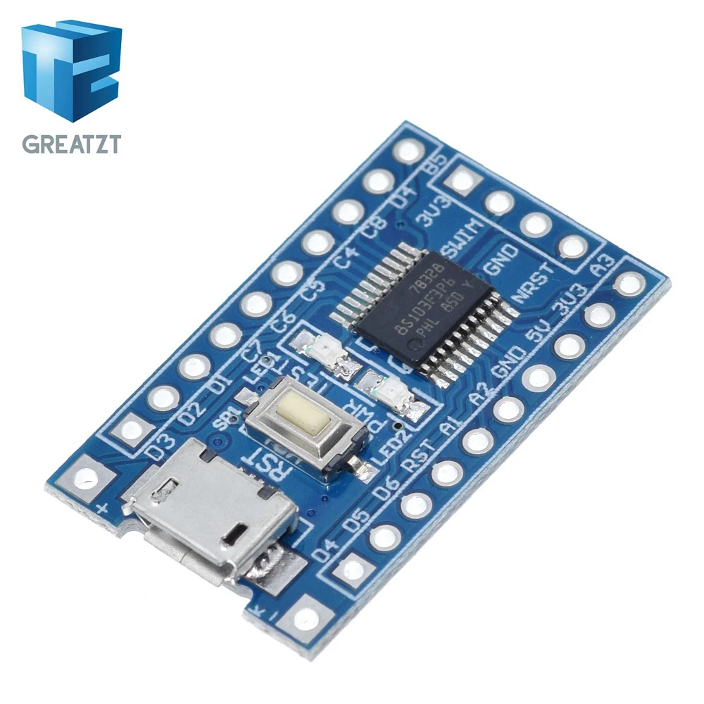 GREATZT STM8S103F3P6 системная плата STM8S STM8 макетная Минимальная основная