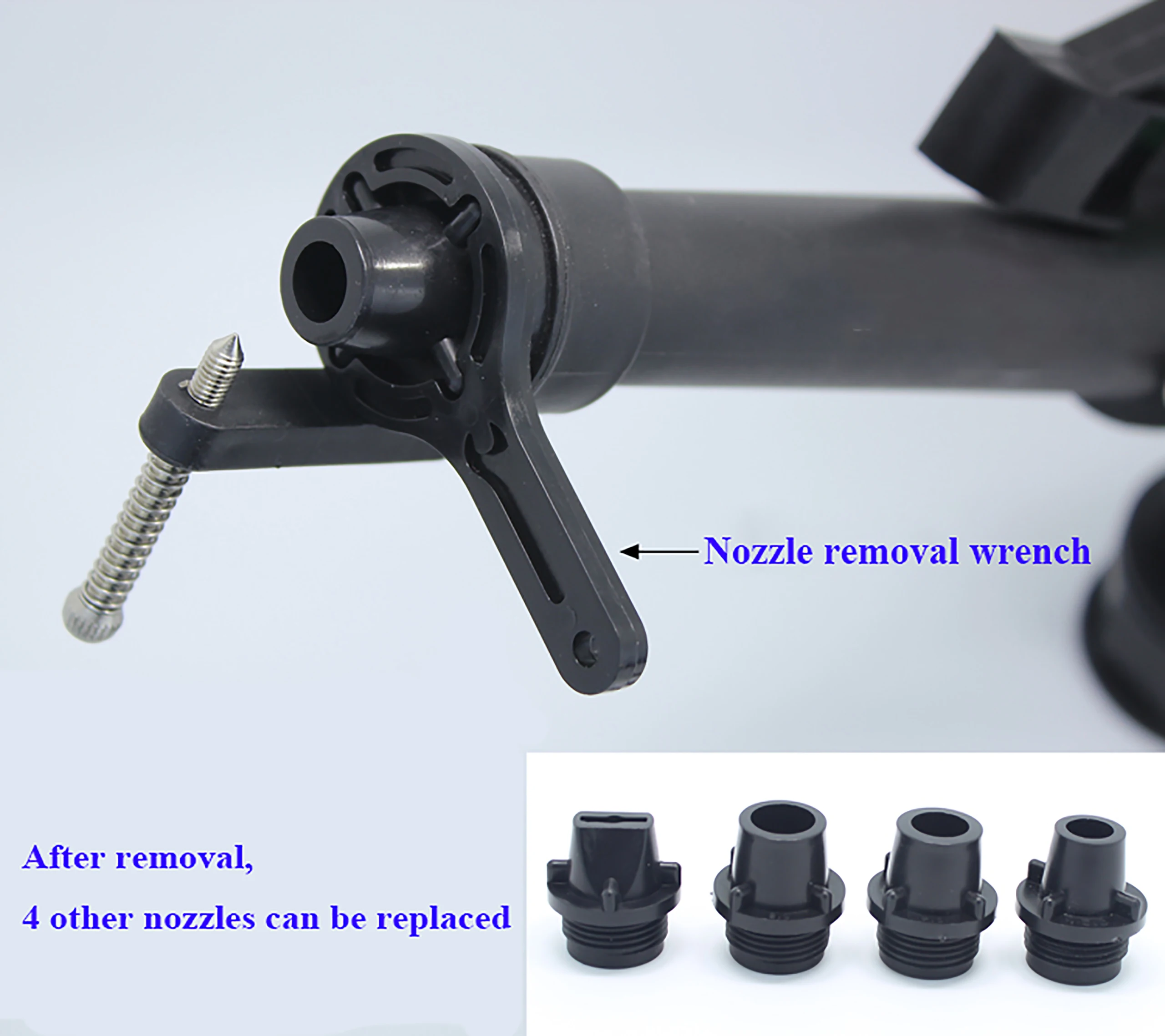 Garden Irrigation 1.5" Female Thread 360&deg;Impact Sprinkler Adjustable Rocker Rotating Watering Gun Lawn Agriculture Watering Tool