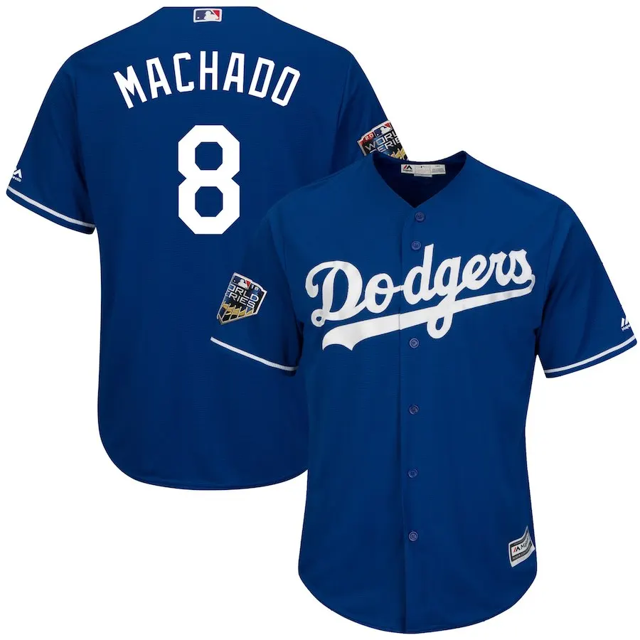 Мужчины Джерси#8 Manny 27 Matt Kemp 74 Jansen 13 Max Muncy 66 Yasiel Puig World