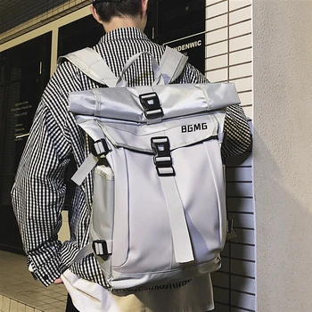 

Tooling Men's Backpack Street Fashion School Bags for Teens Japanese Harajuku Large-capacity Backpack Men High Quality Laptop