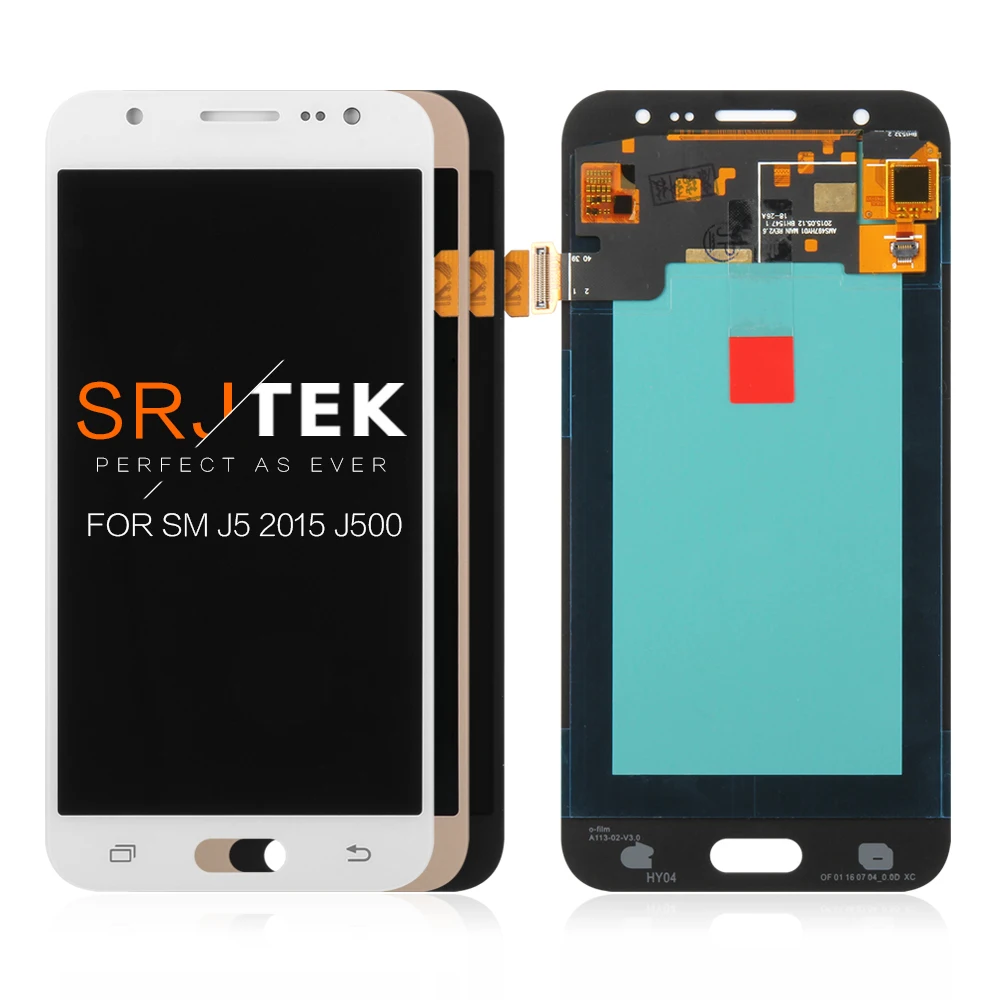 Оригинальный 5 ''SUPER AMOLED для SAMSUNG Galaxy J5 2015 дисплей J500 J500H ЖК J500FN J500F SM сенсорный