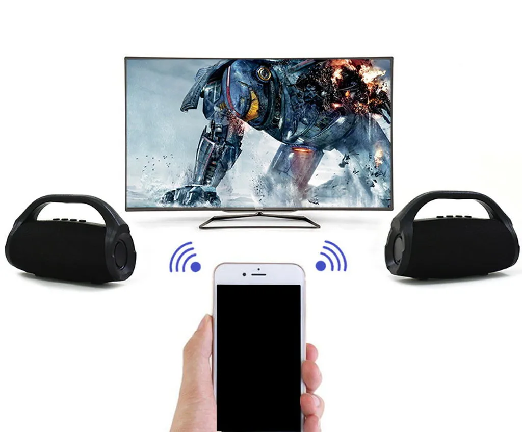 HIPERDEAL BS118 Bluetooth наружный динамик водонепроницаемый портативный беспроводной Колонка динамик Поддержка TF карты fm-радио