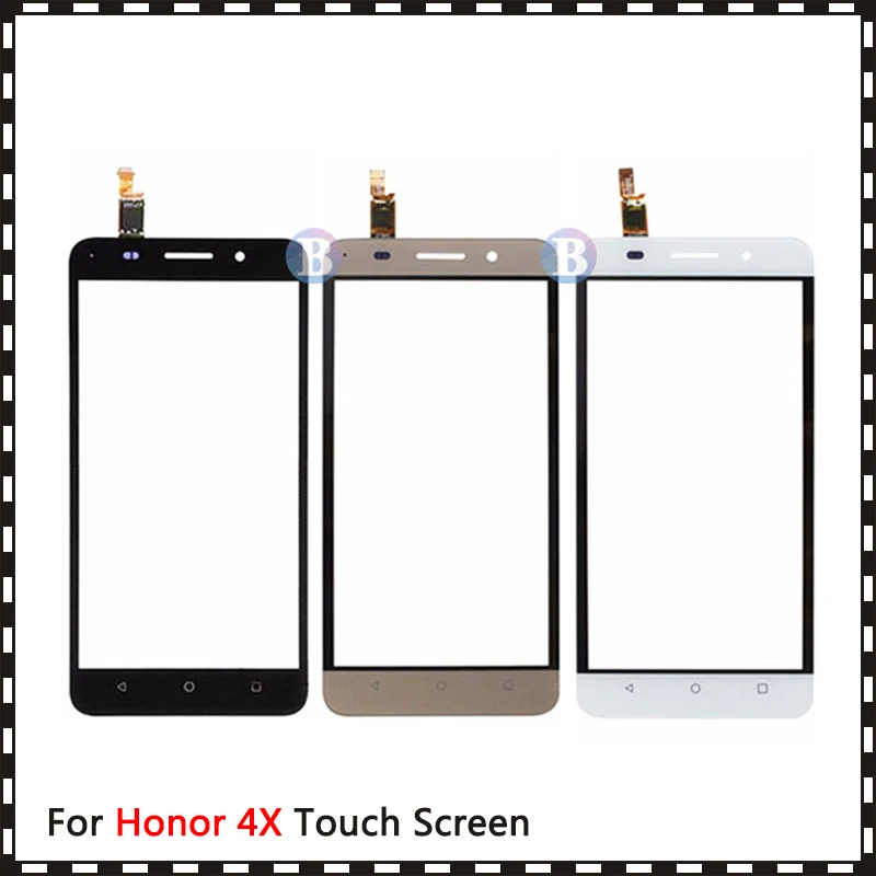 10 шт./лот для Huawei Honor G Play 4X 5 &quotи Mini 4C 0&quot сенсорный экран дигитайзер Датчик внешняя