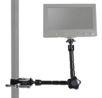 

11 Inch Articulate Magic Arm with Super Clamp Crab Plier Clip for DSLR Camera