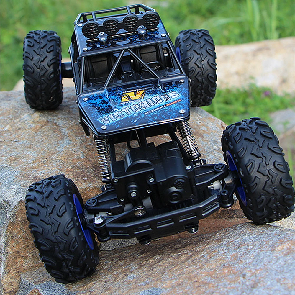 4WD RC автомобиль обновленная версия 2,4G радиоуправляемые игрушечные машинки RC Bigfoot Модель автомобиля игрушки для детей подарок дропшиппинг