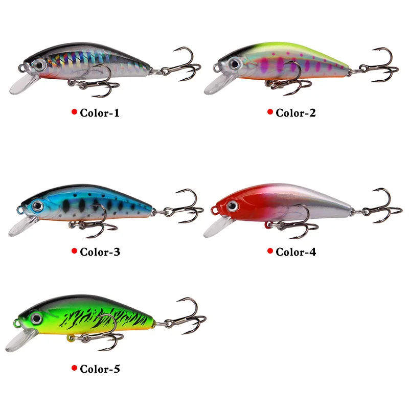 1 шт. блесна мини тонущий воблер na ryby crankbait микро джиг приманка для рыбы bait peche leurre hengelsport Твердая Приманка Товары для рыбалки