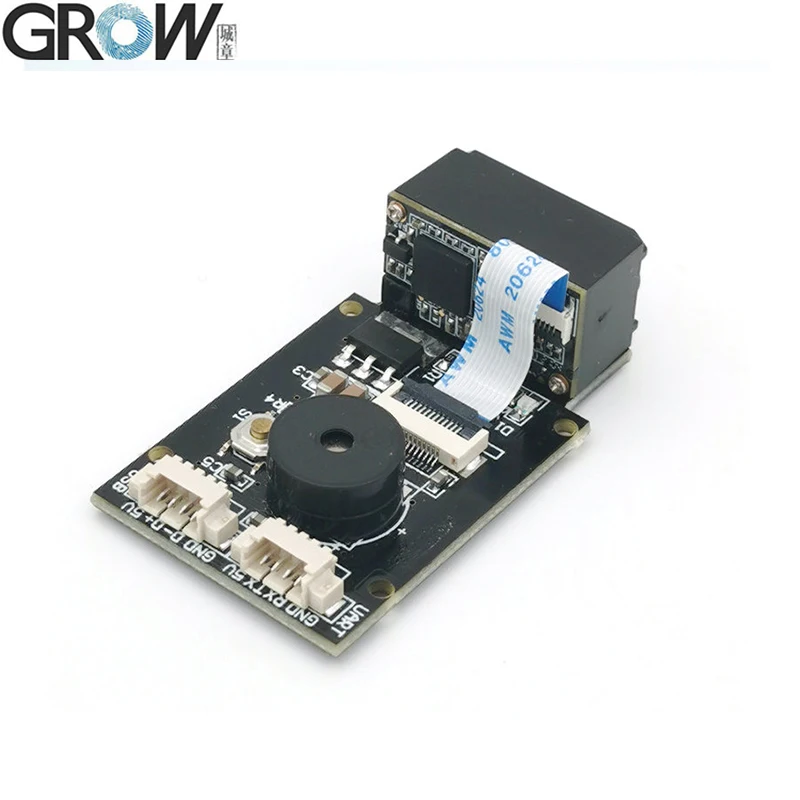 GROW GM77 640*480CMOS DC5V USB UART Interface 1D 2D Bar Code Qr Code Scanner Module Reader Passport Readble