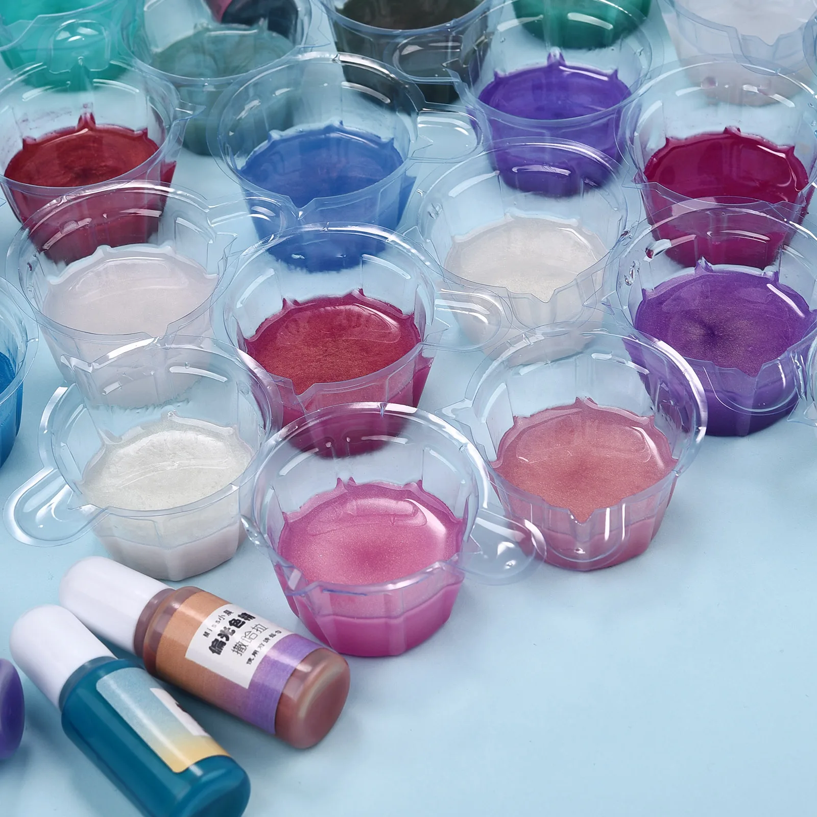10g Transparent Jelly Color Resin Pigments Liquid Colorant Dye DIY Crystal UV Epoxy Resin Jewelry Making Accessories