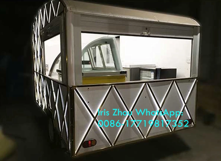 New Designed Multifunctional Street Food Van / Mobile Food Trailer / Food Truck