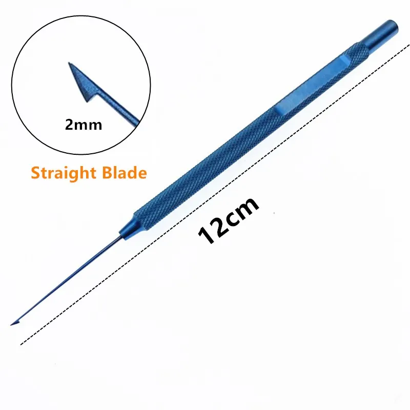 1pcs Titanium Straight Goniotomy knife ophthalmic surgical instruments | Красота и здоровье