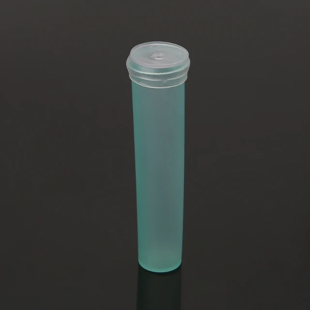 10/20Dics Virág Táplálkozási Cső Műanyag Sapkával Tartson Friss Hidroponikus Tartályt - Image 3