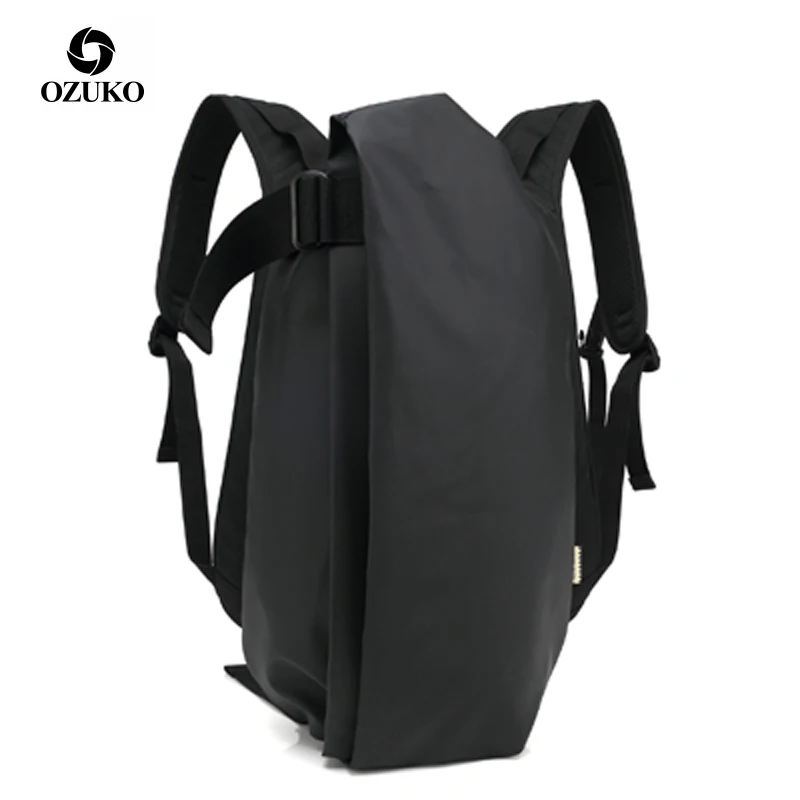 

OZUKO Male Back Packs 17 Inch Laptop SchoolBag Multifunction Men Backpack Large Capacity Travel Bag Mochila Fashion Bags for Men