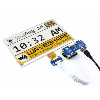 

BlueRaven 7.5inch e-Paper HAT (C) E-ink Display Module Three-color SPI interface compatible with Raspberry Pi 3B/3B+/Zero/ZeroW