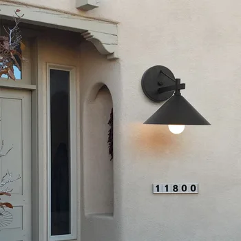 

2020 New Sale Luminaire Light Wall Light Style Outdoor Wall Lamp Tapered Simple External Waterproof Courtyard Balcony Aisle