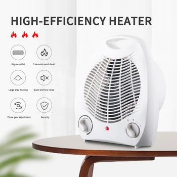 

Household Small Electric Heater Portable Clock Type Heater USB Rechargeable Handy Warmer Heater Warmer Heating Machine Heater