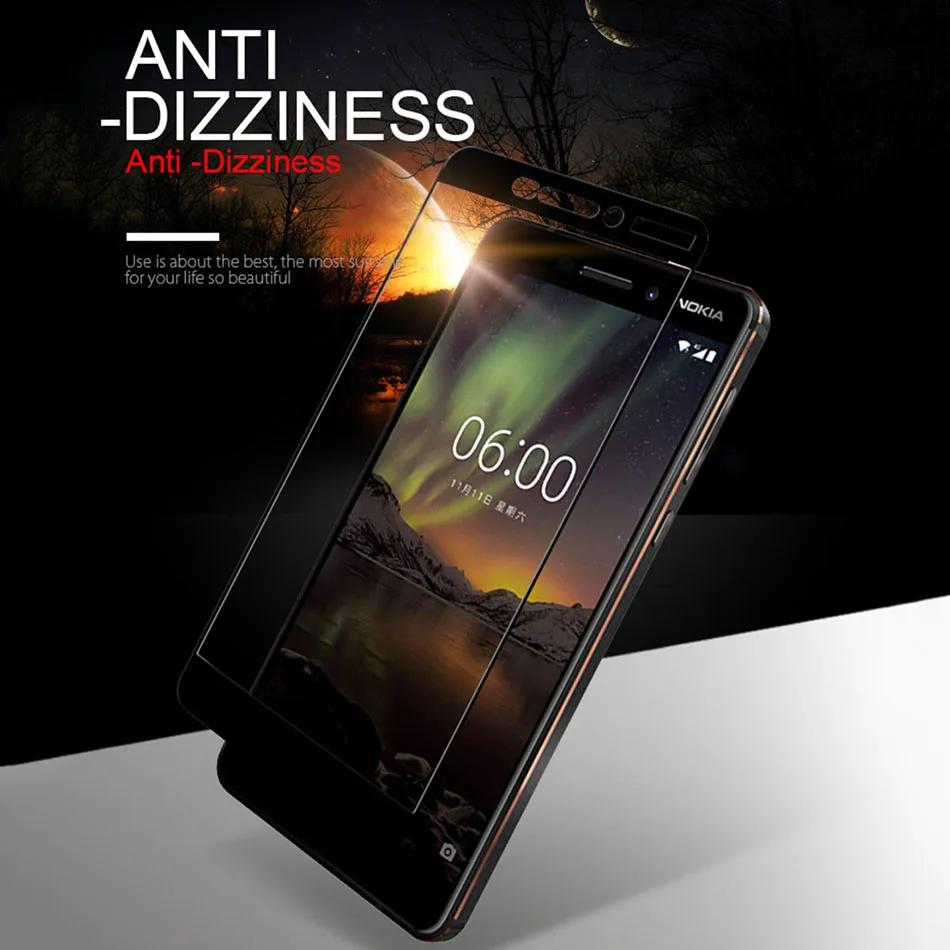 Протектор экрана закаленное стекло для Nokia X6 X3 X5 X7 Nokia 5 6 7 8 1 2 3 Защитное стекло для Nokia 7 Plus пленка