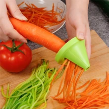 

Kitchen Tool Vegetable Fruit Multifunction Spiral Shredder Peeler Manual Potato Carrot Radish Rotating Grater Kitchen Accessorie