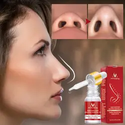 Подтяжка для носа эссенция масло подтяжка красота уход за носом Массаж уменьшить Узкий Тонкий Нос Красота Инструмент