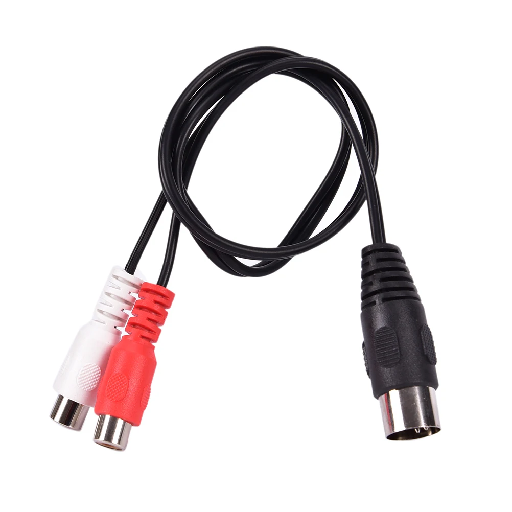 Аудиокабель MIDI DIN 5P папа 2 RCA разъем мама 0 5 м|Кабели HDMI| |