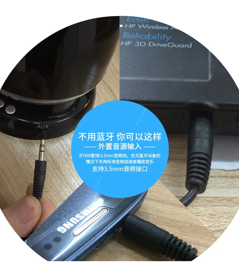BT800 Мини Bluetooth динамик цилиндрическая головка бас-эффект Bluetooth динамик красочные блики Саундбар Домашние беспроводные колонки