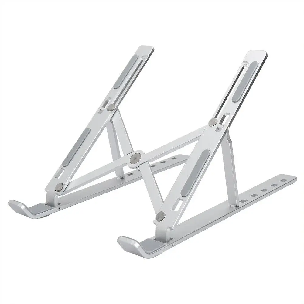 

Adjustable Laptop Stand Bracket Holder Cooling Pad with Non-slip Pad and Storage Bag For Laptops Tablets Notebooks