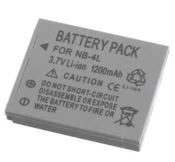 

Rechargeable Lithium-ion Battery Pack for Canon NB-4L, NB4L