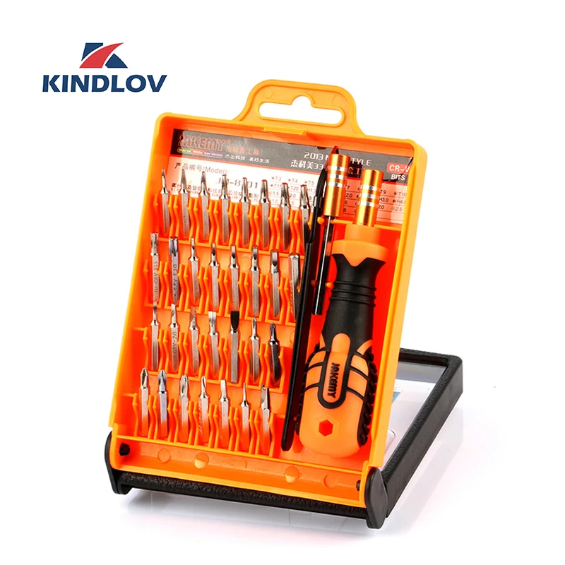 KINDLOV Набор отверток точность 33 в 1 бит для Отвертки Phillips Torx шестигранный отвертка