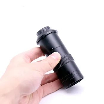 

Industrial video microscope single cylinder lens continuous zoom 100 times adjustable mechanical vision equipment magnifying len