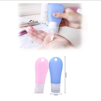 

3 Pcs Transparent Empty Spray Bottles 38ml 60ml 90ml Plastic Mini Refillable Container Empty Cosmetic Containers Split Bottles