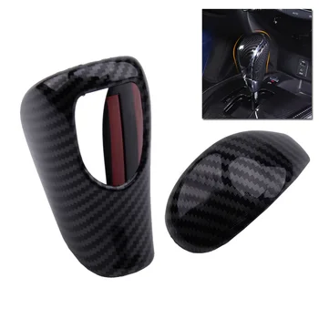 

Decor Gear Shift Knob Carbon Fiber Style Cover For Nissan Teana Altima 2013-2018