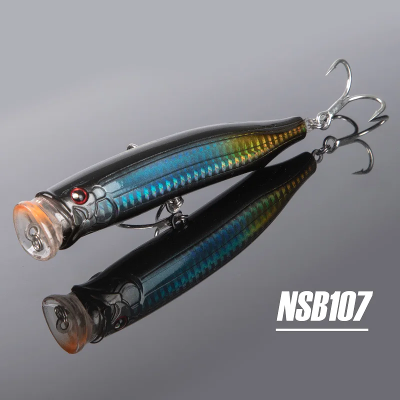 Leurre De Pêche Popper Noeby 180mm 80g – Flottant, Bois, Pour Gros Poissons En Mer