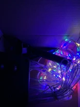 String-Lights Garland Holiday-Decor Solar-Lamp Fairy Patio Garden Window Christmas-Party