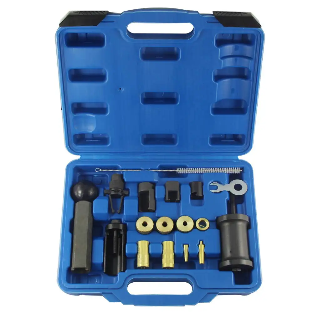 

18pcs Injector Puller Removal Installer Tool Set Diesel Car Repair Garage Installer Tools Kit For VAG VW Audi FSI Petrol