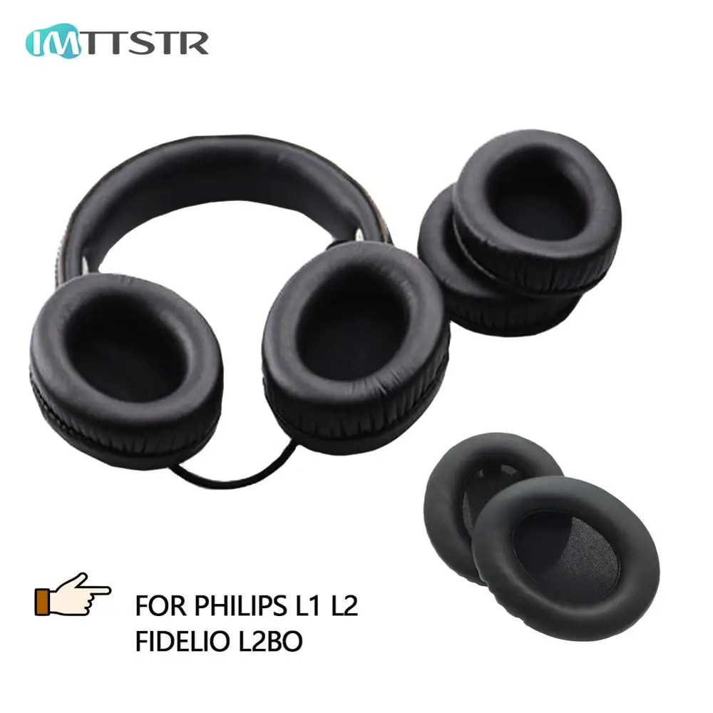 IMTTSTR 1 пара амбушюр для Philips L1 L2 Fidelio L2BO гарнитура рукав подушка подушки наушников