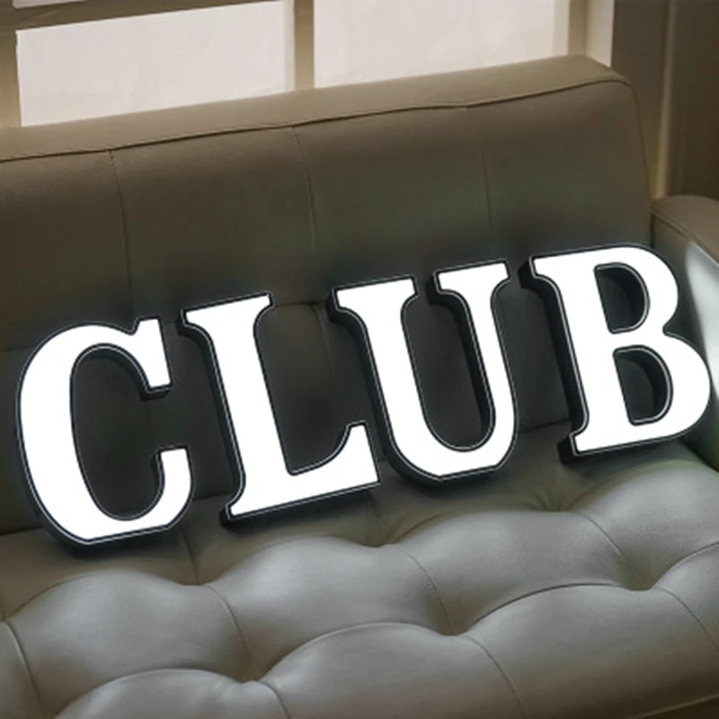 

LED Letter Night Light Sexy Art Logo 26 Letter Wall Light Sign Personality Word Design Wedding Festival Shop Window Decoration