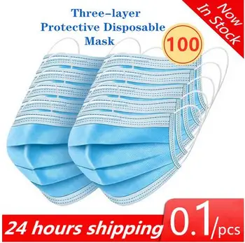 

200pcs Facemaskswashable Solid Covers Mouths One time Maski Na Twarz Dla Dzieci Reusable Facemask For Adults Facial Maski Na Twa