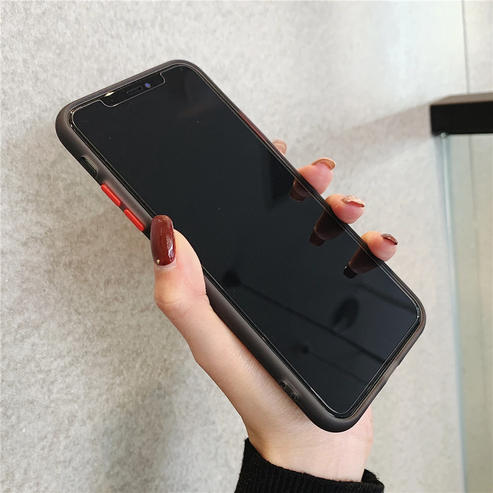 Ультратонкий Мягкий чехол для телефона iPhone 11 Pro Max 7 8 6 6s Plus X XR XS Max противоударный матовый прозрачный силиконовый чехол